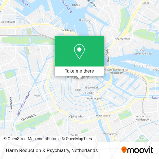 Harm Reduction & Psychiatry map