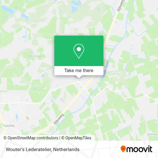 Wouter's Lederatelier map
