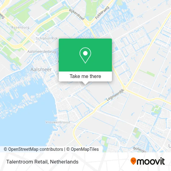Talentroom Retail map