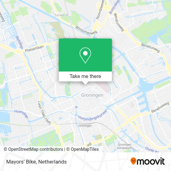 Mayors' Bike map