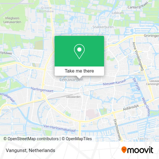 Vangunst map