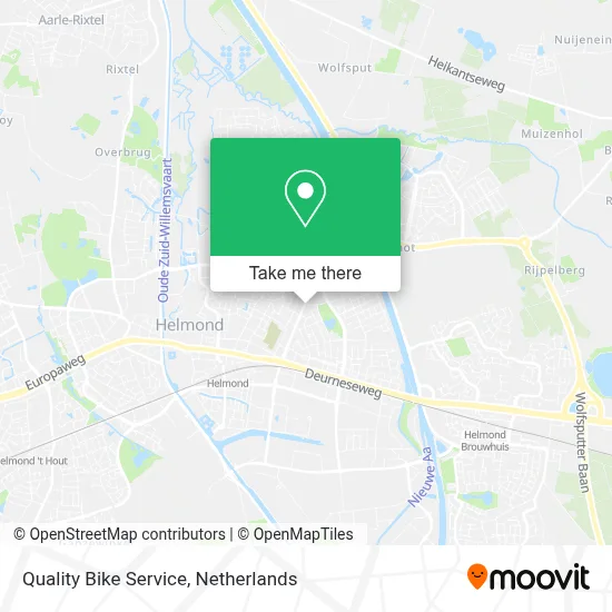 Quality Bike Service map