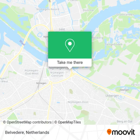 Belvedere map