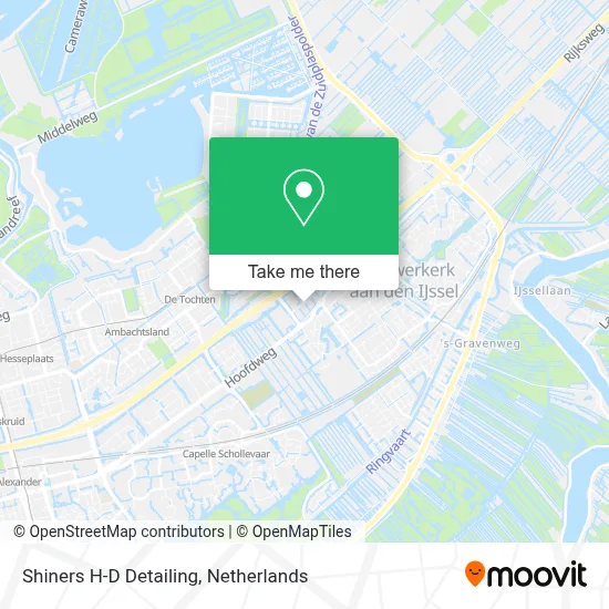 Shiners H-D Detailing map