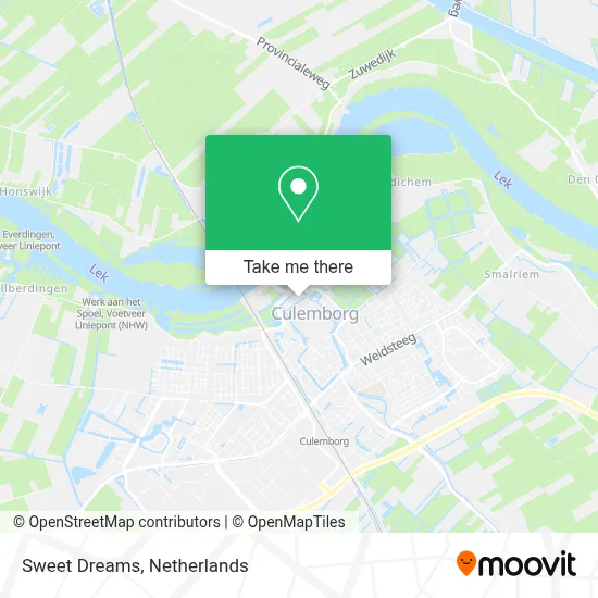 Sweet Dreams map