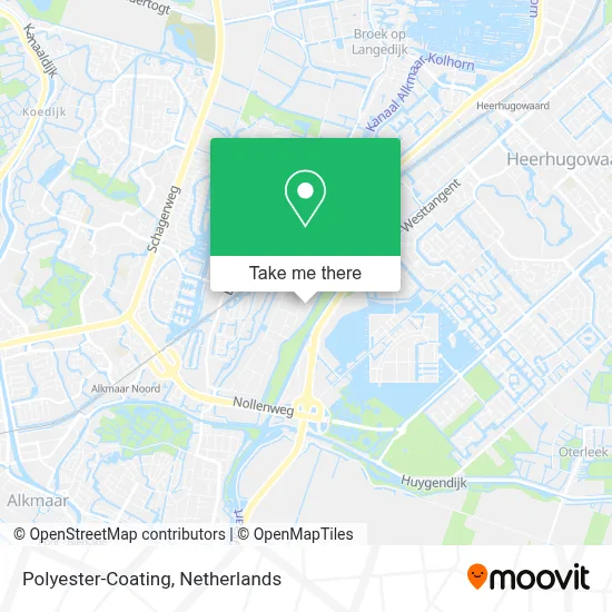 Polyester-Coating Karte