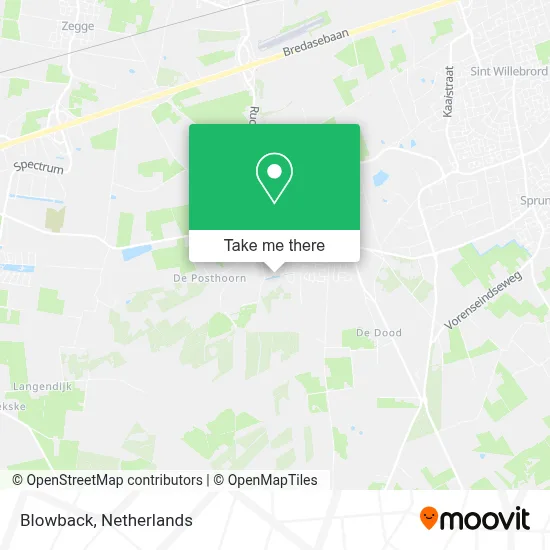 Blowback map