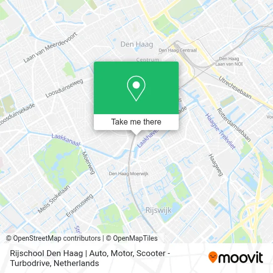 Rijschool Den Haag | Auto, Motor, Scooter - Turbodrive map