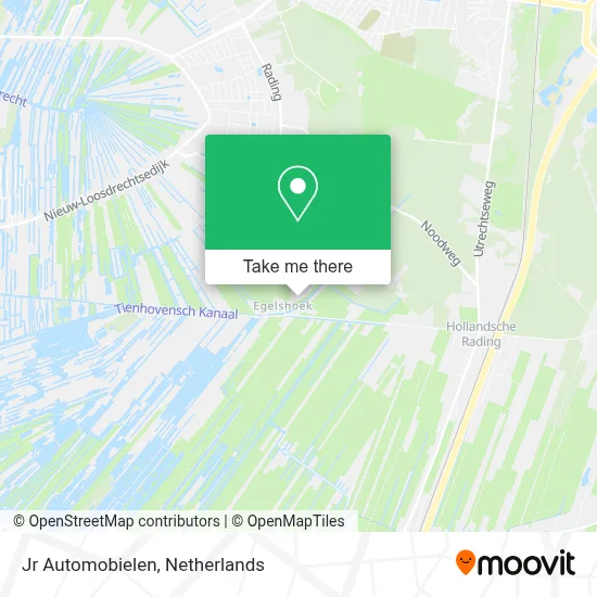 Jr Automobielen map