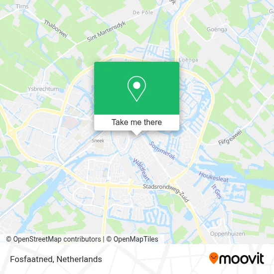 Fosfaatned map