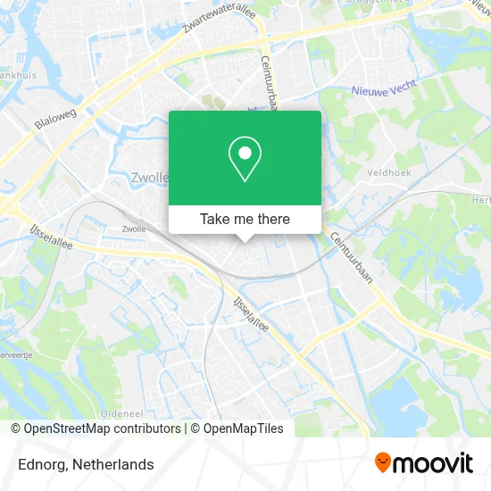 Ednorg map