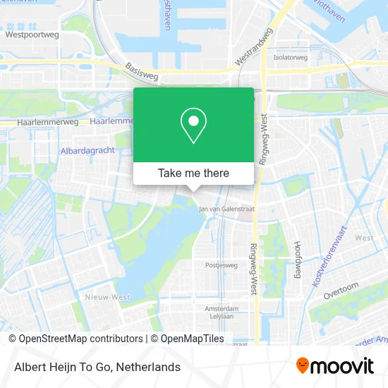 Albert Heijn To Go Karte