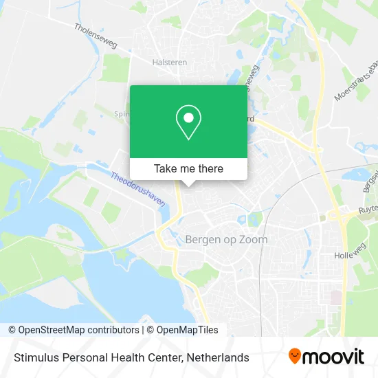 Stimulus Personal Health Center map