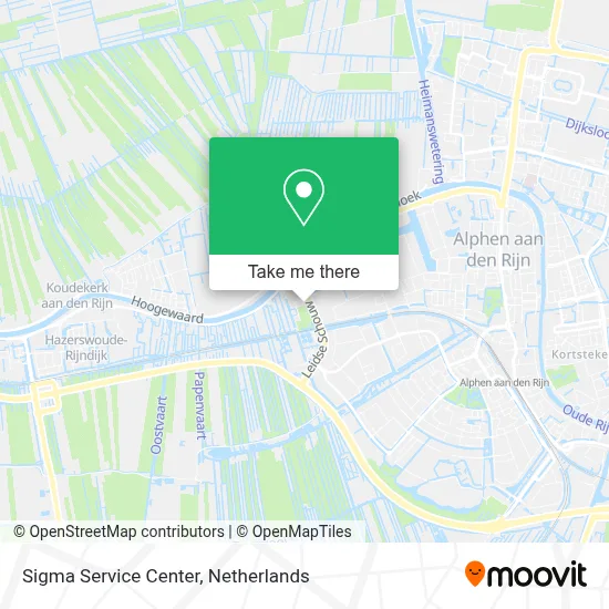 Sigma Service Center map