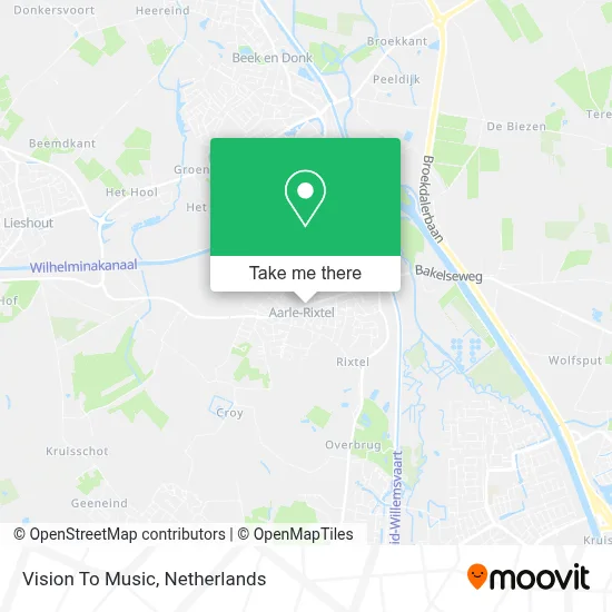 Vision To Music map