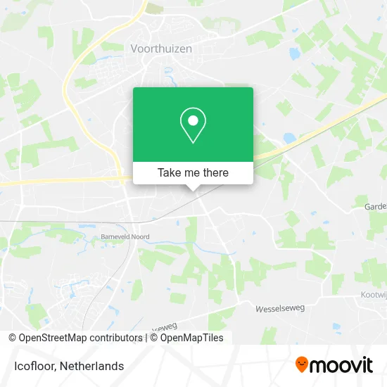 Icofloor map