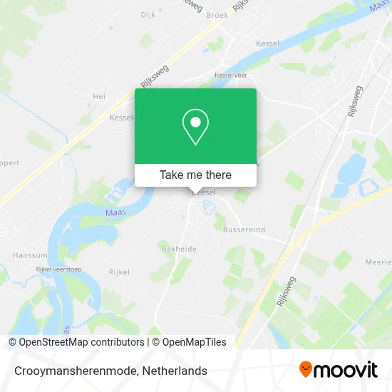 Crooymansherenmode map
