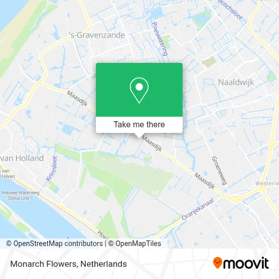 Monarch Flowers map