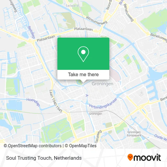 Soul Trusting Touch map