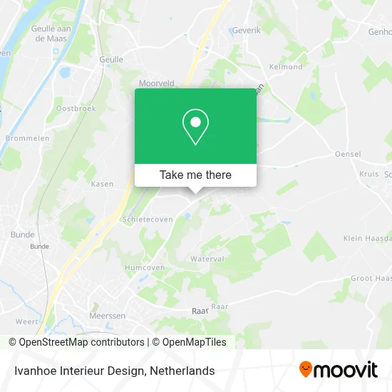 Ivanhoe Interieur Design map
