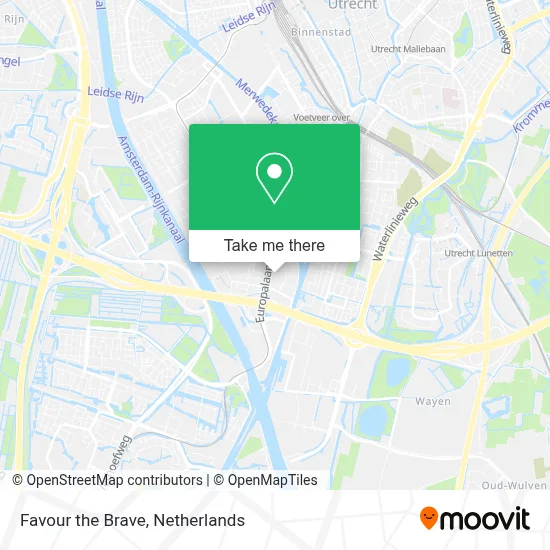 Favour the Brave map
