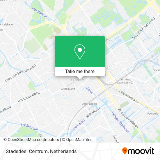 Stadsdeel Centrum map