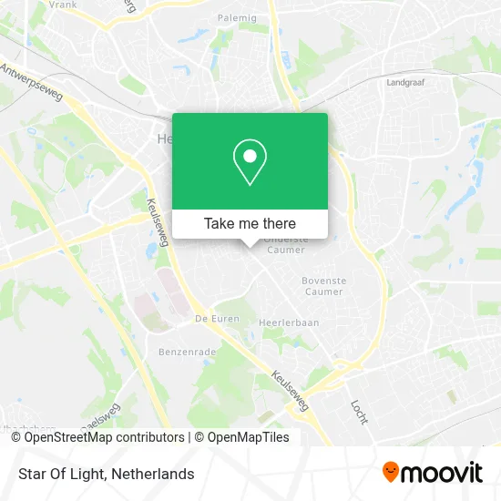 Star Of Light map