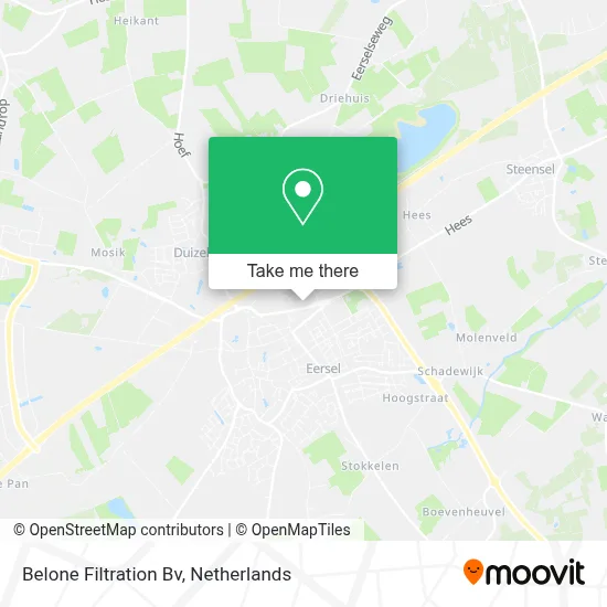 Belone Filtration Bv map