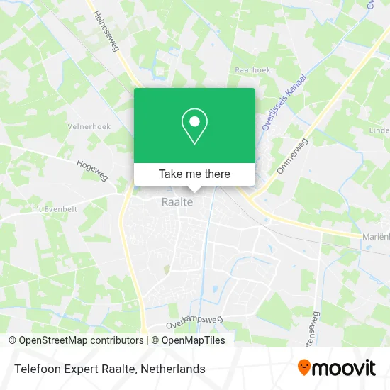 Telefoon Expert Raalte map