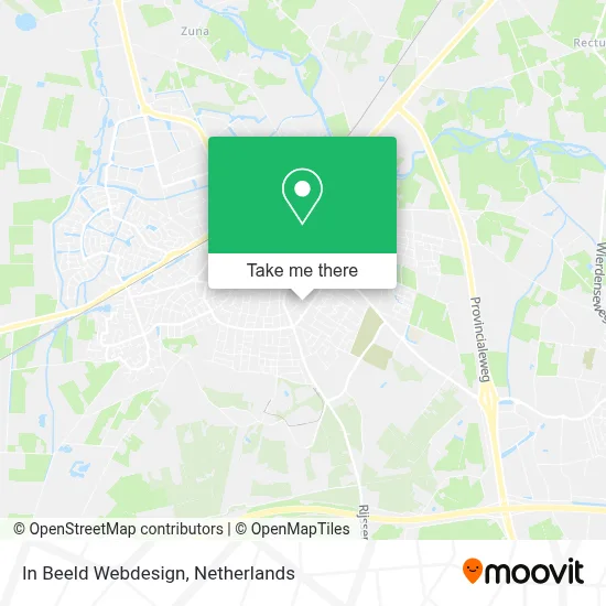 In Beeld Webdesign map