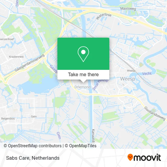 Sabs Care map
