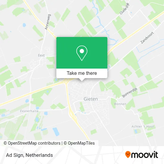 Ad Sign map
