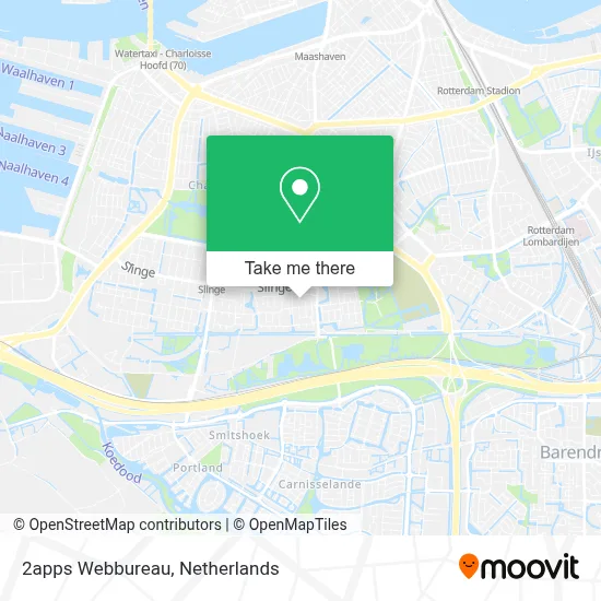 2apps Webbureau map