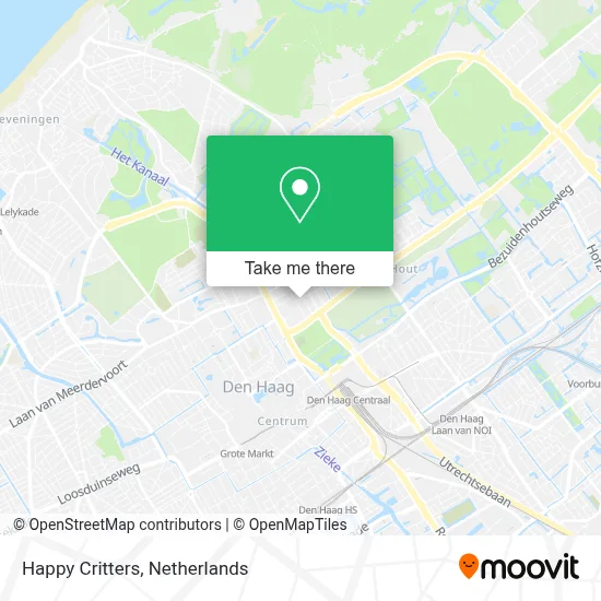 Happy Critters map