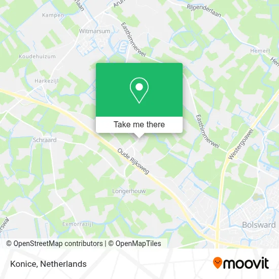 Konice map