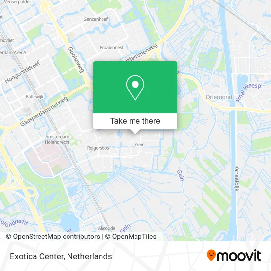 Exotica Center map