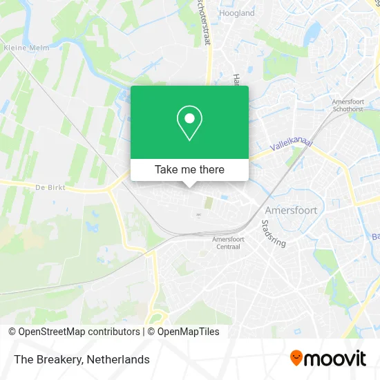 The Breakery map