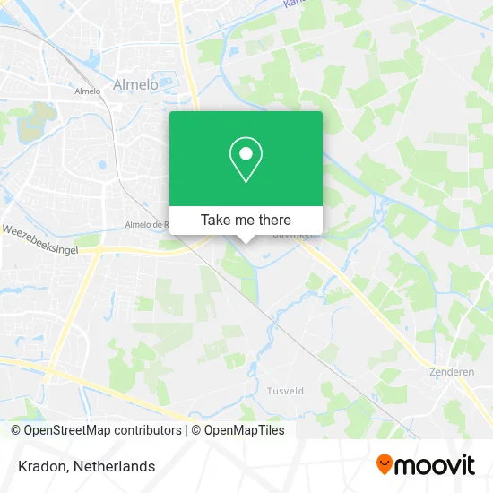 Kradon map