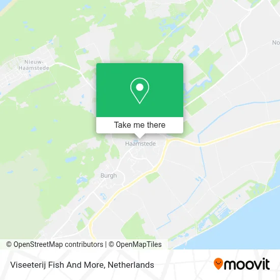Viseeterij Fish And More map