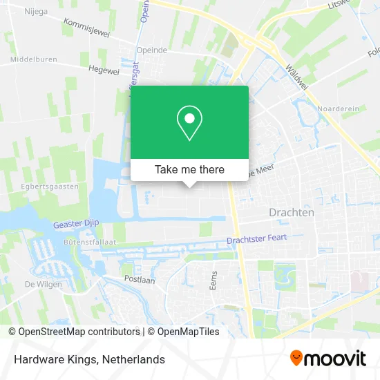 Hardware Kings map