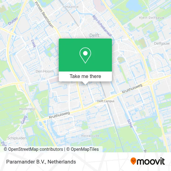 Paramander B.V. map