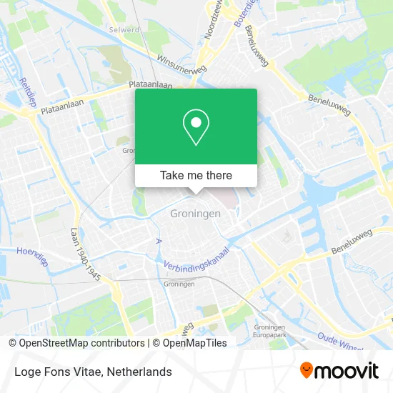 Loge Fons Vitae map