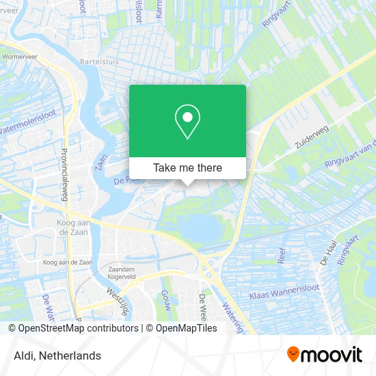 Aldi map