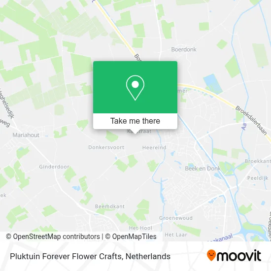 Pluktuin Forever Flower Crafts map