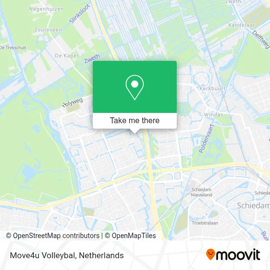 Move4u Volleybal map