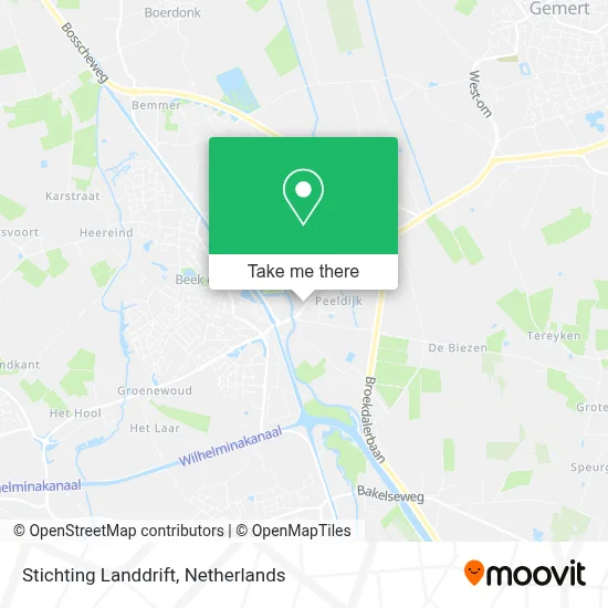 Stichting Landdrift map