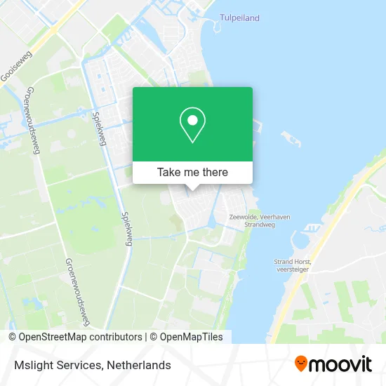 Mslight Services map