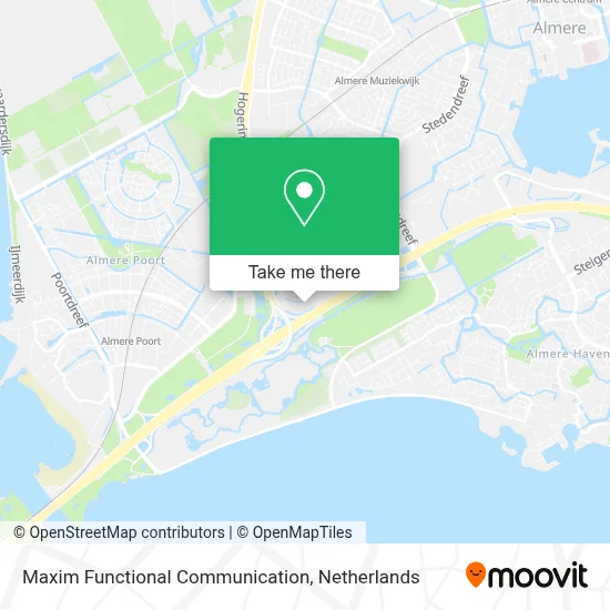 Maxim Functional Communication map