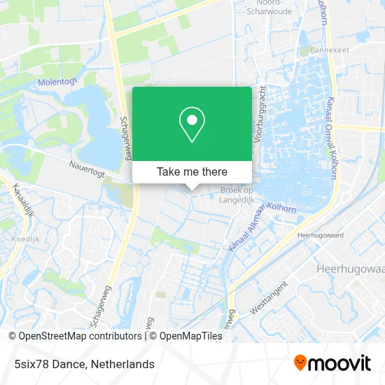 5six78 Dance map