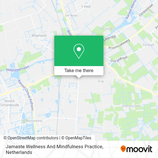 Jamaste Wellness And Mindfulness Practice map